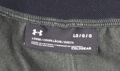 Under Armour Mens Green Jogger Fleece Sweatpants Trousers L