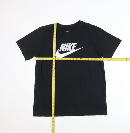 Nike Teens Black XL Graphic Logo Sports T-Shirt