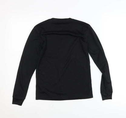 Campri Boys Black Long Sleeve Sports Baselayer T-Shirt 11-12 Years