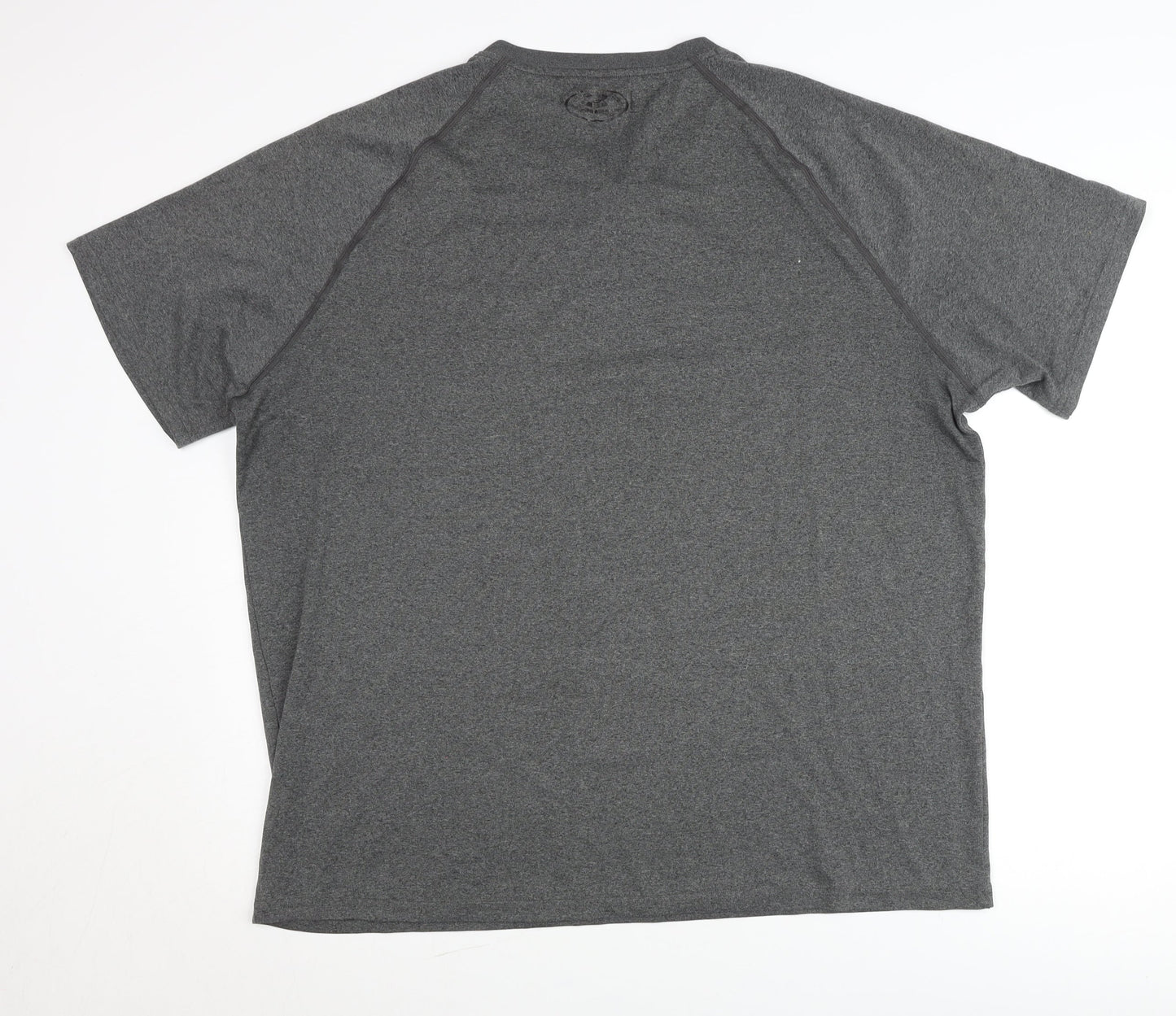 Under Armour Mens 2XL Grey Short Sleeve Crew Neck T-Shirt