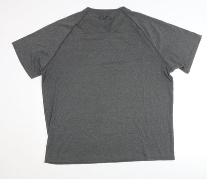 Under Armour Mens 2XL Grey Short Sleeve Crew Neck T-Shirt
