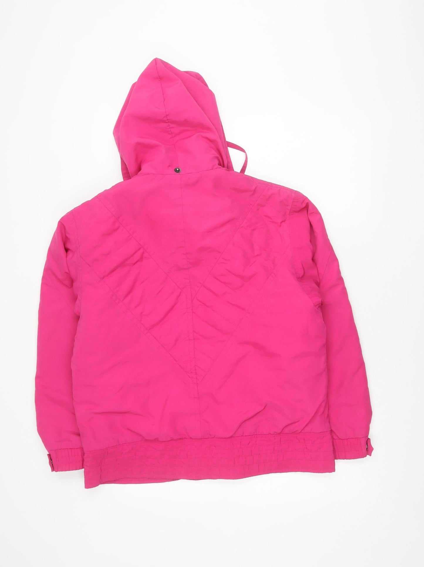 Marks and Spencer Women’s Pink Parka Jacket Size 10 Hooded Lined