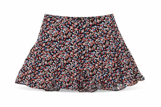 New Look Womens Multicoloured Floral Culotte Shorts Size 8