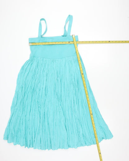 Garella Women’s Blue A-Line Knee Length Summer Dress Size 2