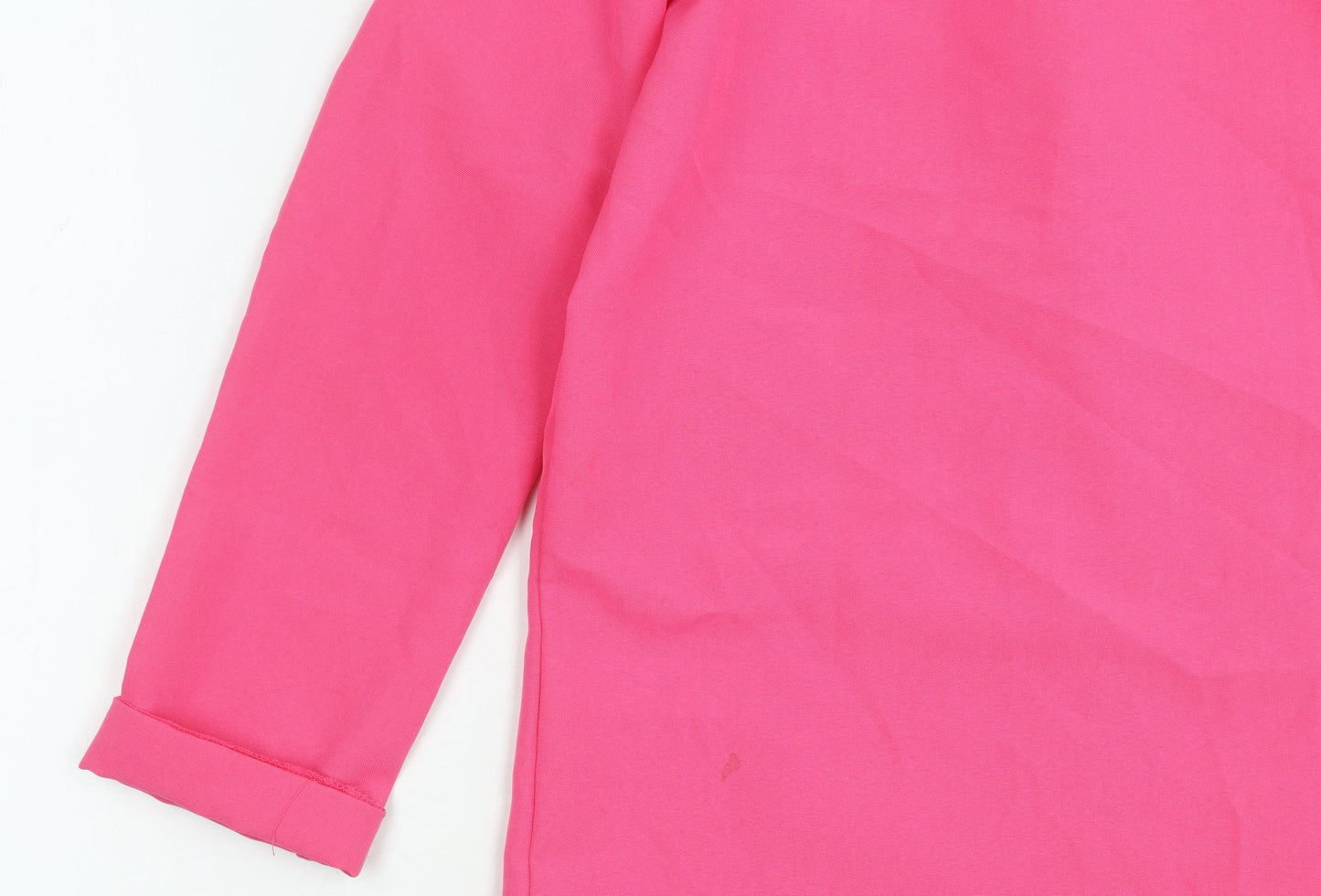 PrettyLittleThing Womens Pink UK 6 Shawl Collar Blazer Jacket