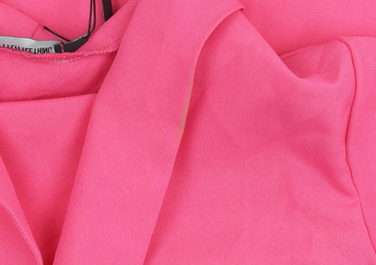 PrettyLittleThing Womens Pink UK 6 Shawl Collar Blazer Jacket