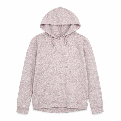 FatFace Womens Plum Marl Hoodie UK 12 Pullover Relaxed Fit Loungewear