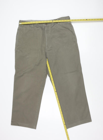 Marks and Spencer Unisex Adults Brown Chino Trousers L 38W 29L