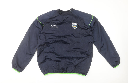 Azzurri Sport Men’s Blue Coach Pullover Jersey Top L