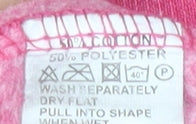 TotalDutch Womens Pink Graphic Hoodie XL Pullover Casual