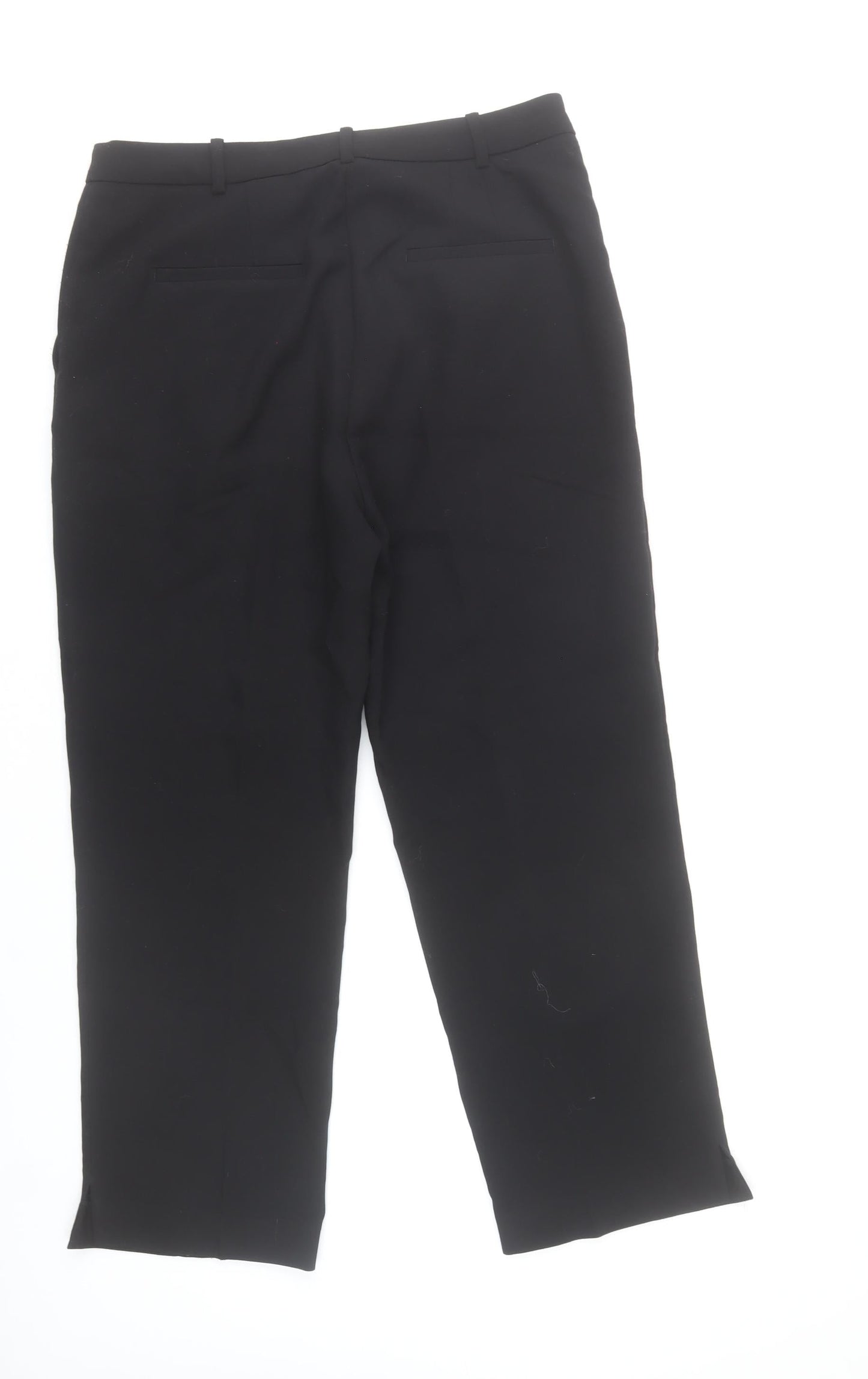 H&M Women’s Black Size 10 Dress Pants Straight Leg Work Trousers