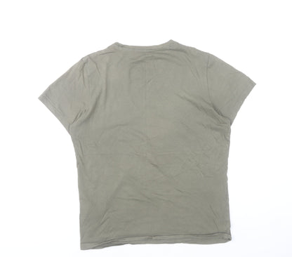 Jack & Jones Men’s Green Small Regular Fit Short Sleeve T-Shirt