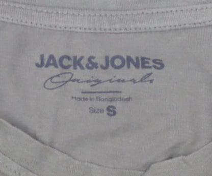 Jack & Jones Men’s Green Small Regular Fit Short Sleeve T-Shirt