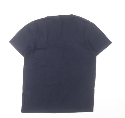 Mens UK Size S JACK & JONES Blue  T-Shirt