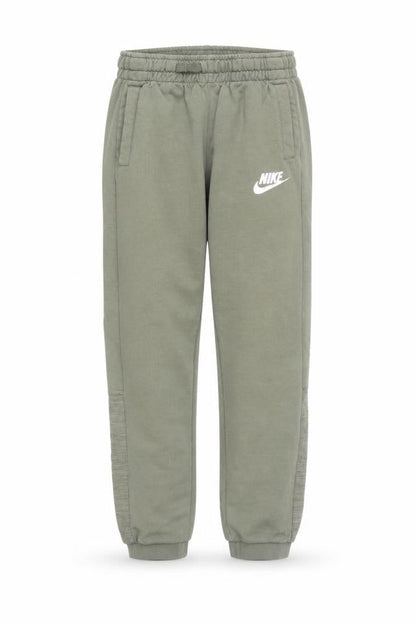 Boys UK Size 13-15 Years Nike Regular Fit Jogger Green Trousers