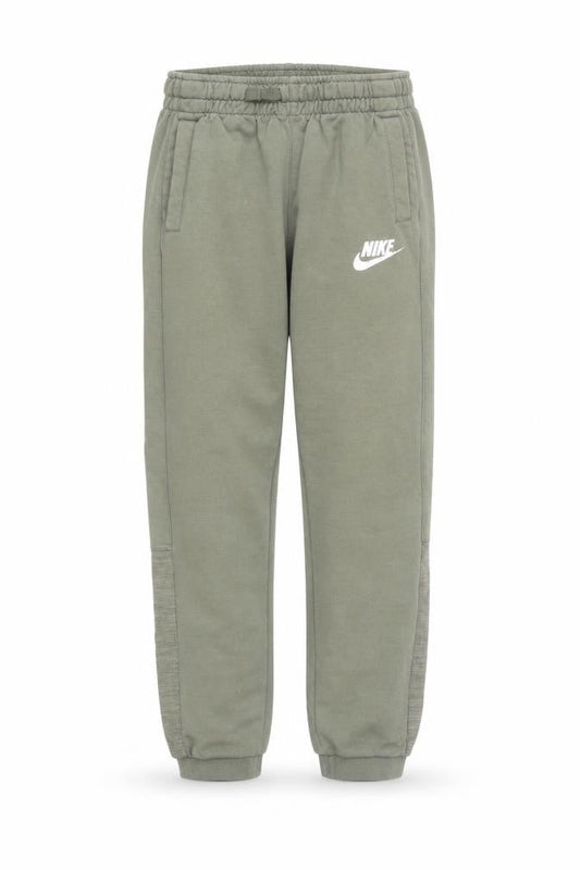 Boys UK Size 13-15 Years Nike Regular Fit Jogger Green Trousers