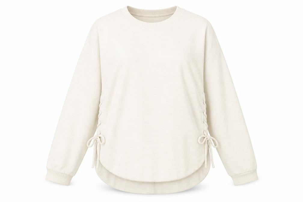 Gap Women’s Ivory 2XL Pullover Jumper Crew Neck Knit Long Sleeve