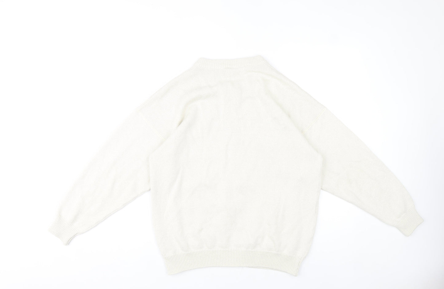 Marks and Spencer Women’s Beige Cardigan Size 12-14 Cotton Blend