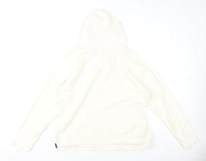 U.S. Vintage Womens Ivory Pullover Hoodie Small Savannah Logo