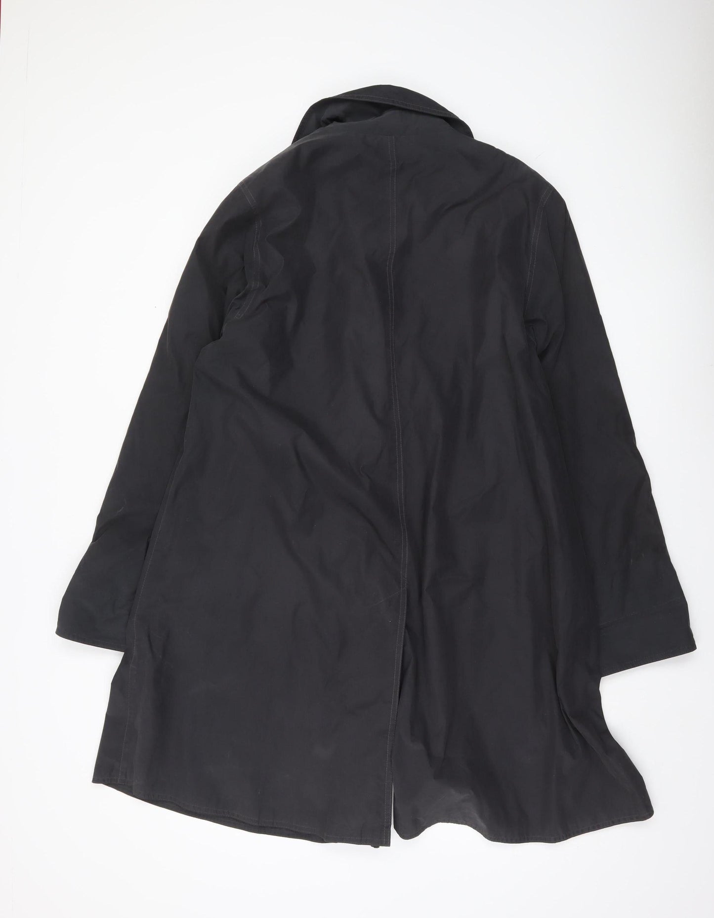 Four Seasons Womens Black Coat UK 12 Mid-Length Overcoat