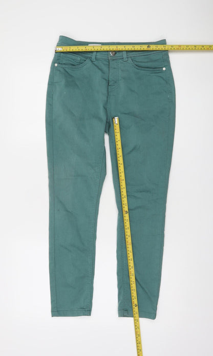 Street One Womens Green Skinny Slim Fit Stretch Jeans Size 28x30