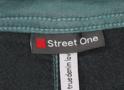 Street One Womens Green Skinny Slim Fit Stretch Jeans Size 28x30