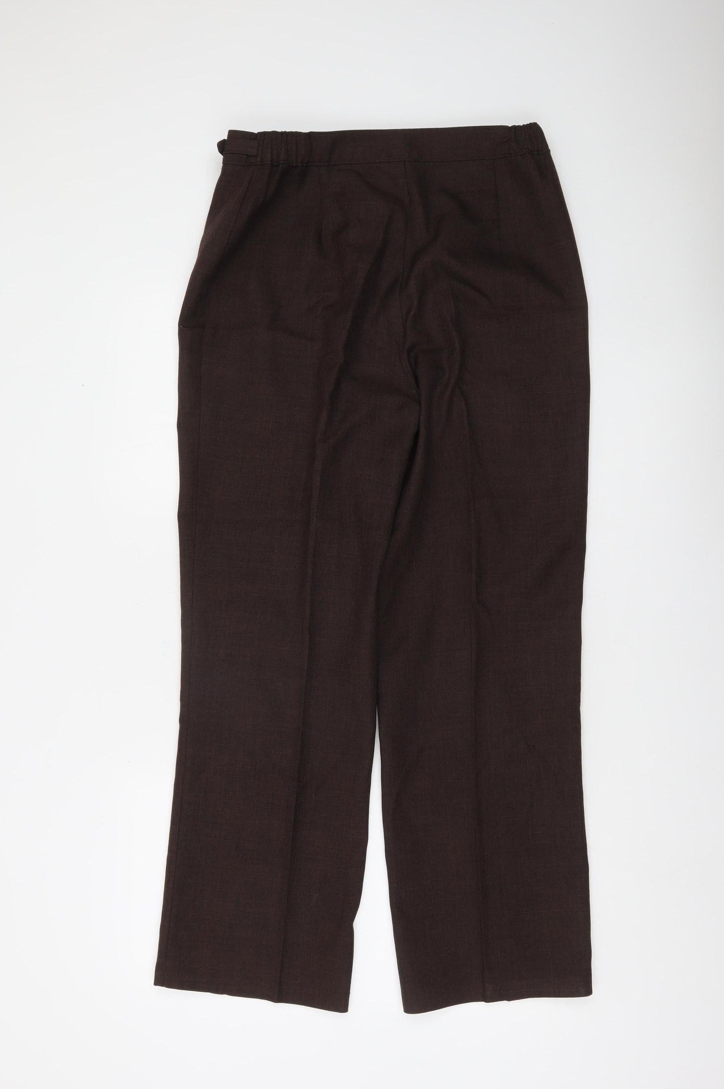 St. Bernard Women’s Brown Size 14 Straight Leg Work Trousers