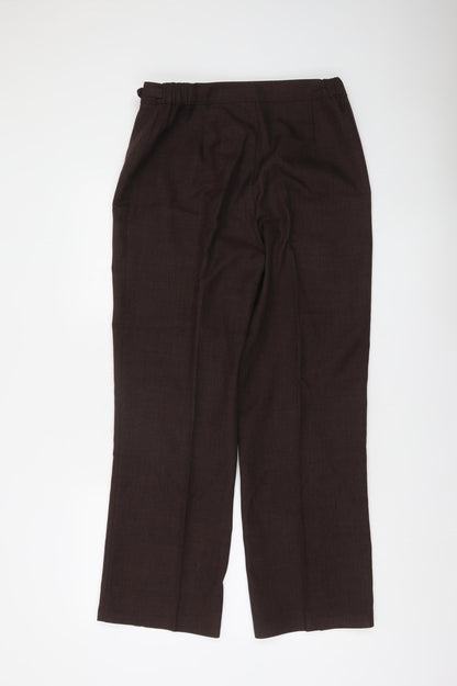 St. Bernard Women’s Brown Size 14 Straight Leg Work Trousers