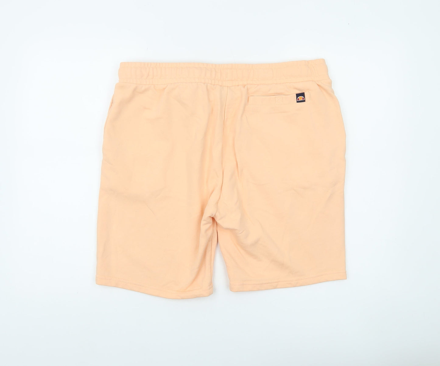 Ellesse Men’s Pink XL Sweat Shorts Casual Jersey Cotton Blend