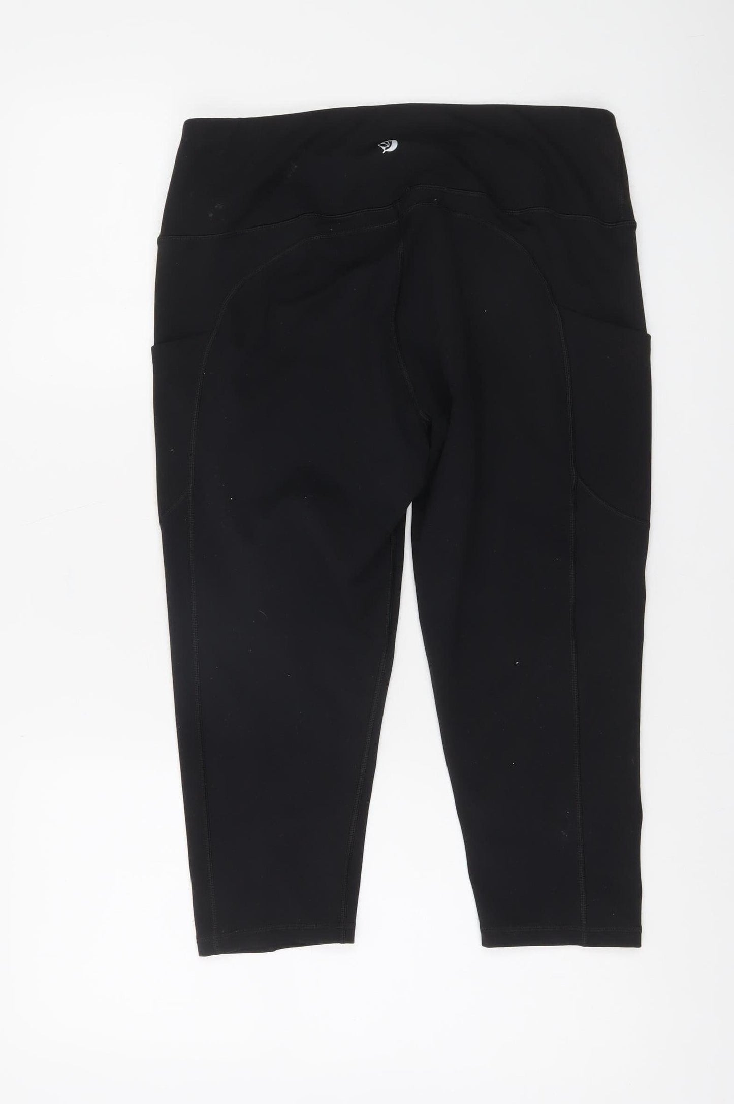 Iuga Womens Black 2XL Yoga Leggings with Pockets
