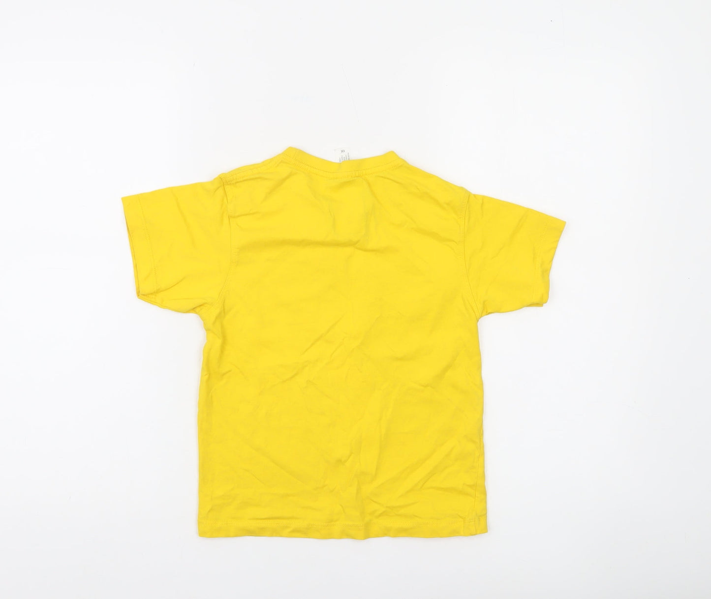 Football Australia Boys Yellow Sam Kerr Graphic T-Shirt 6 Years