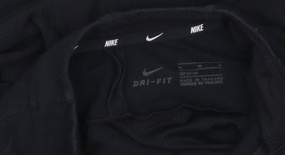 Nike Boys Black & Gold Long Sleeve Dri-FIT 1/4 Zip Activewear Top 11-12Y