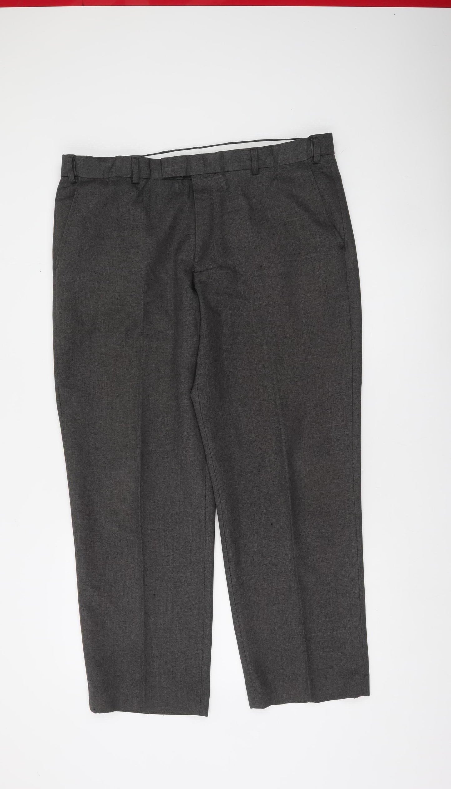 Dunnes Stores Men's Grey Dress Pants 38in Waist 29in Leg Regular Fit