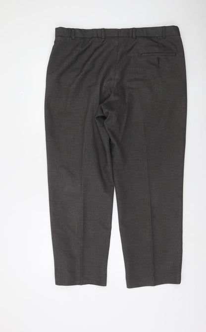 Dunnes Stores Men's Grey Dress Pants 38in Waist 29in Leg Regular Fit