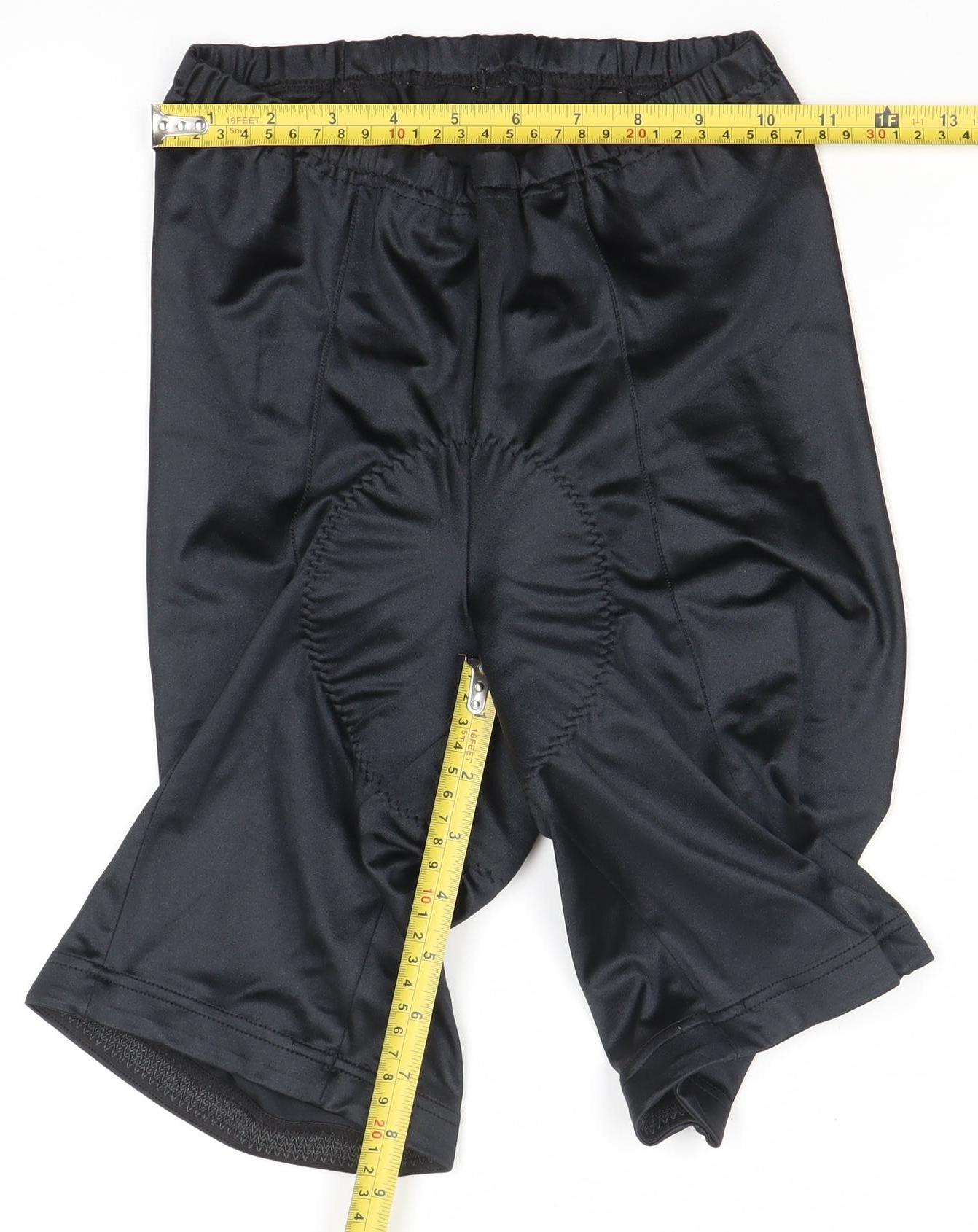 Nalini Men’s Black Cycling Compression Shorts Size M Slim Fit