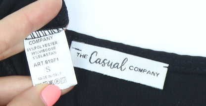 The Casual Company Women’s Black Midi A-Line Dress Size S