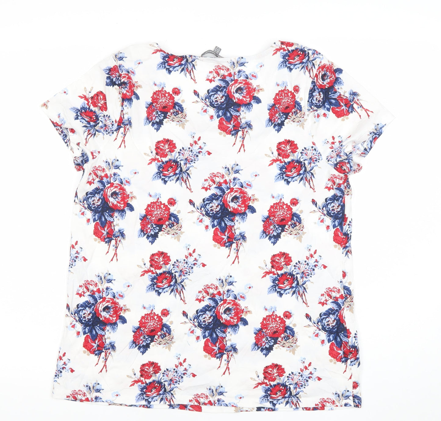 Laura Ashley Women’s Multicoloured Floral T-Shirt Size 14