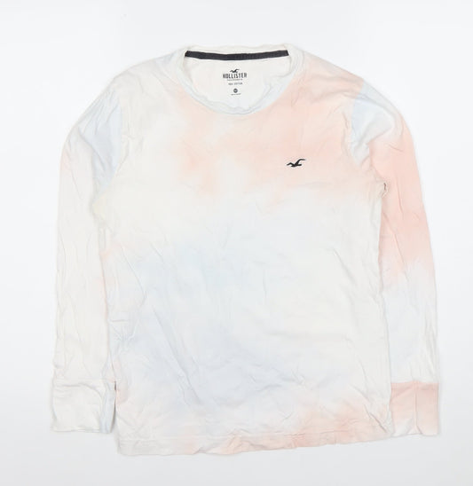 Hollister Womens Multicoloured XXS Long Sleeve Cotton T-Shirt