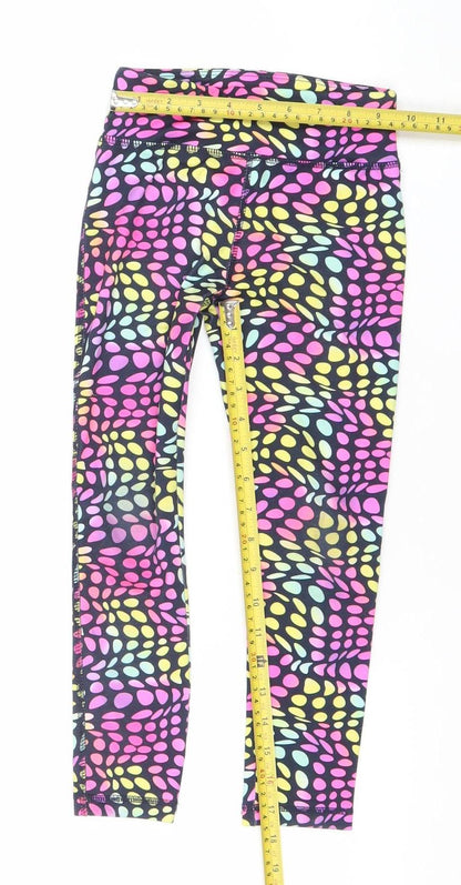 Dunnes Stores Girls Multicoloured Leggings Age 6 Years Slim Fit Activewear