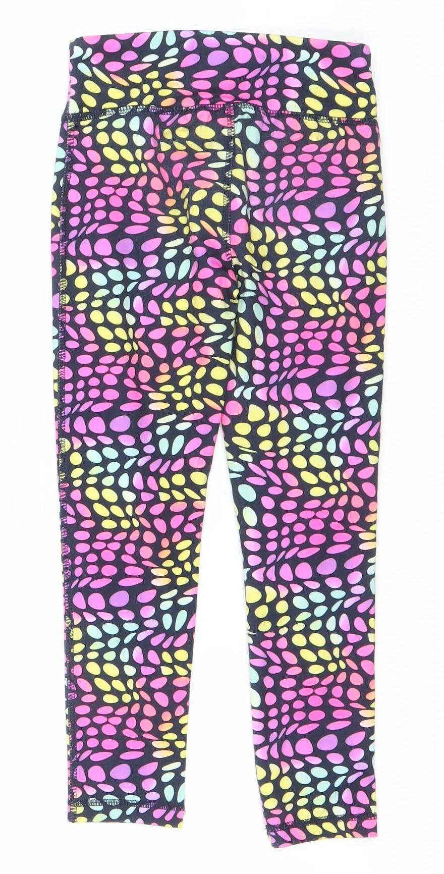Dunnes Stores Girls Multicoloured Leggings Age 6 Years Slim Fit Activewear