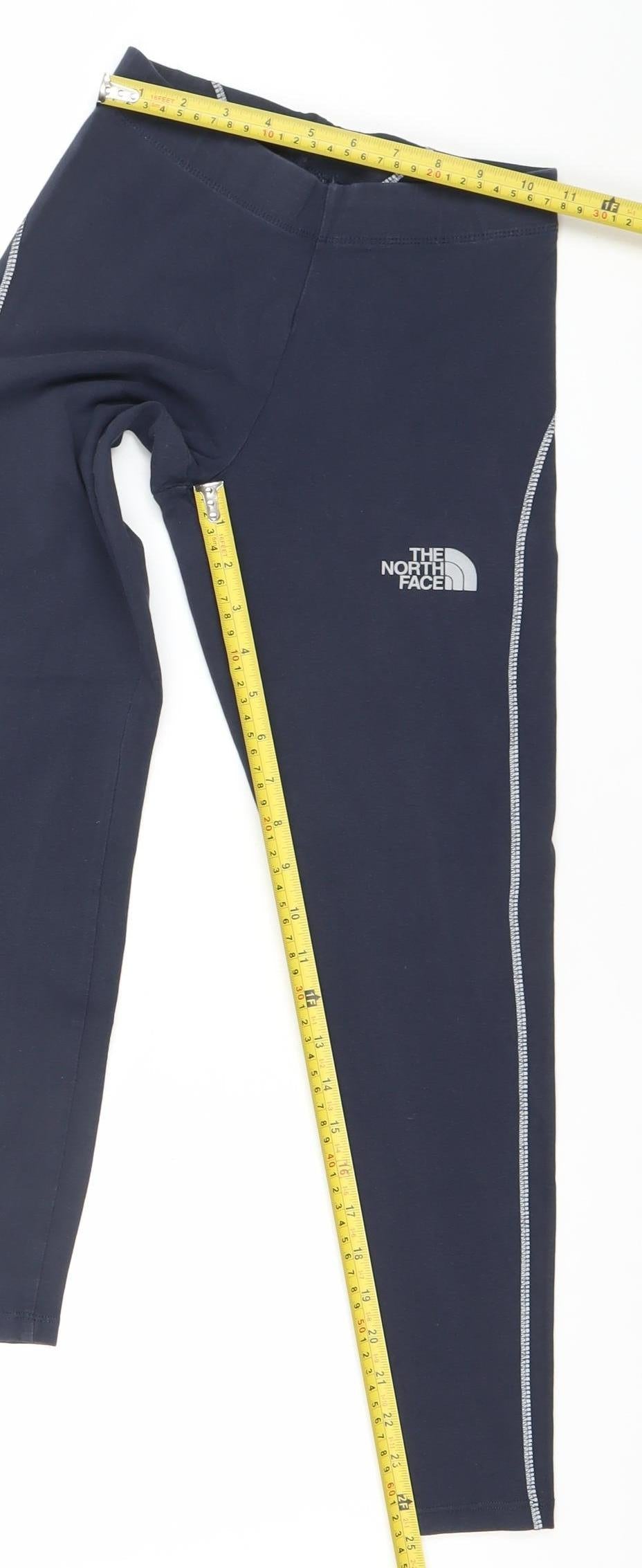 Womens UK Size XS The North Face Slim Fit Leggings Blue Leggings