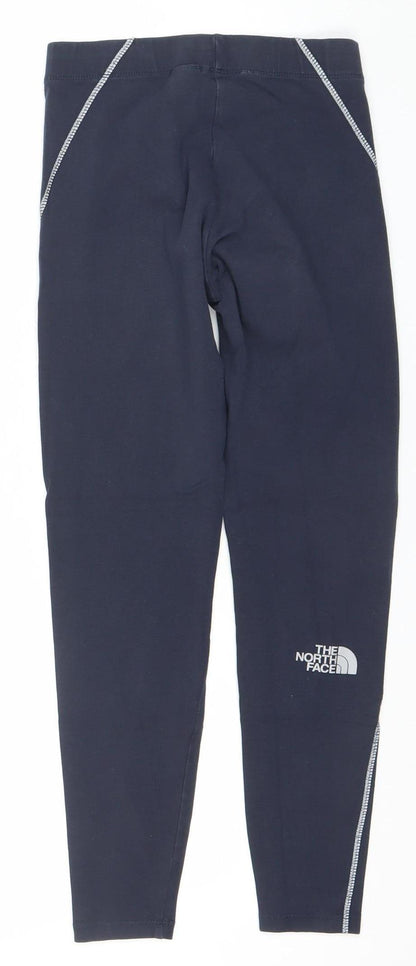 Womens UK Size XS The North Face Slim Fit Leggings Blue Leggings
