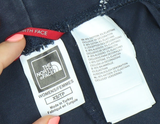 Womens UK Size XS The North Face Slim Fit Leggings Blue Leggings