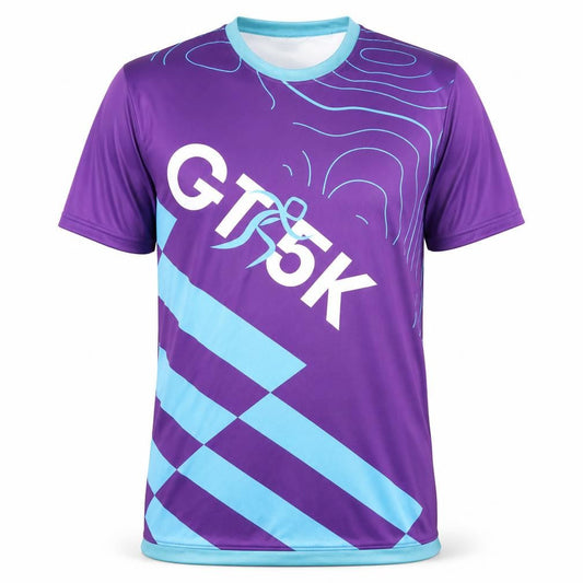 RVI Sports Mens Multicoloured L Running Jersey T-Shirt