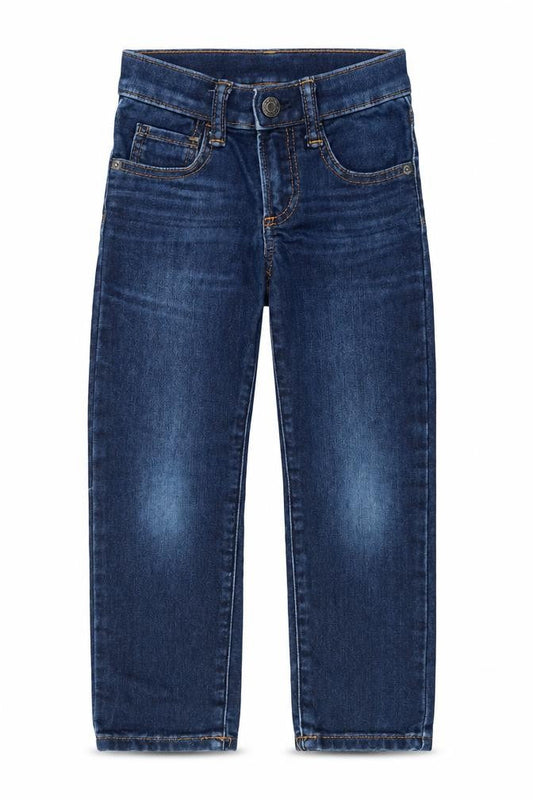 GAP Boys Blue Slim Fit Straight Denim Jeans 5 Years Adjustable Waist