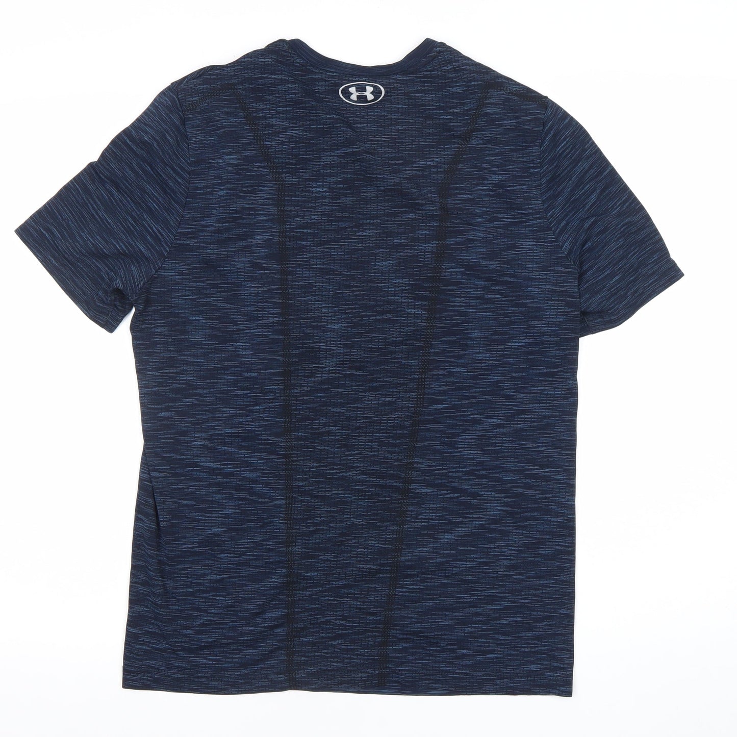 Under Armour Mens Blue Short Sleeve Athletic T-Shirt Size M