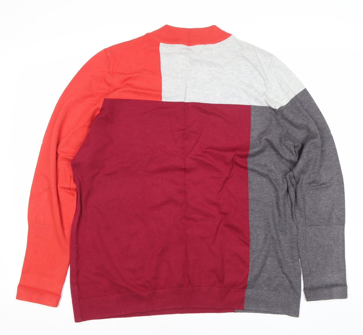 Gallery Women’s Multicoloured XL Crew Neck Pullover Jumper