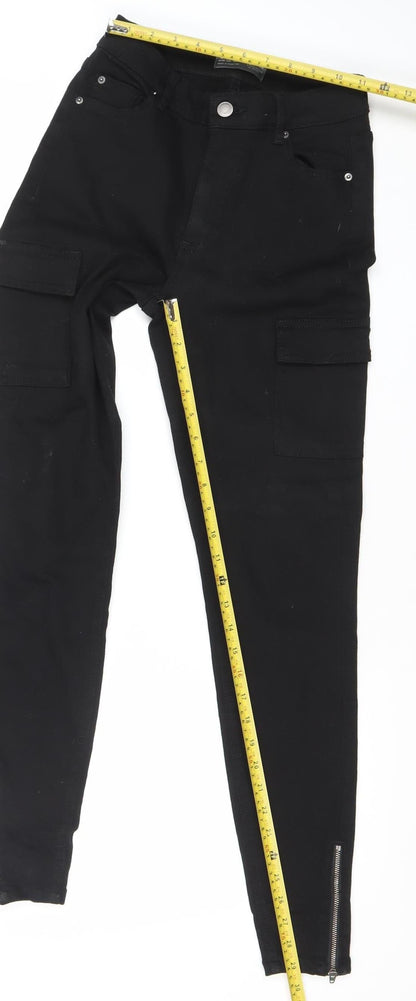 Primark Women’s Black Skinny Jeans Size 4 Slim Stretch Denim