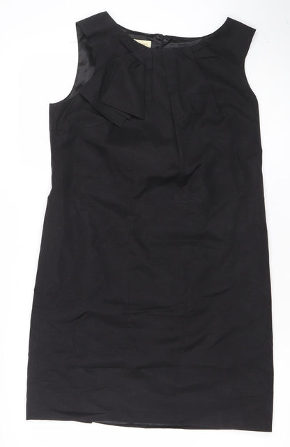 Monsoon Women’s Black Size 14 Sleeveless Sheath Knee Length Dress