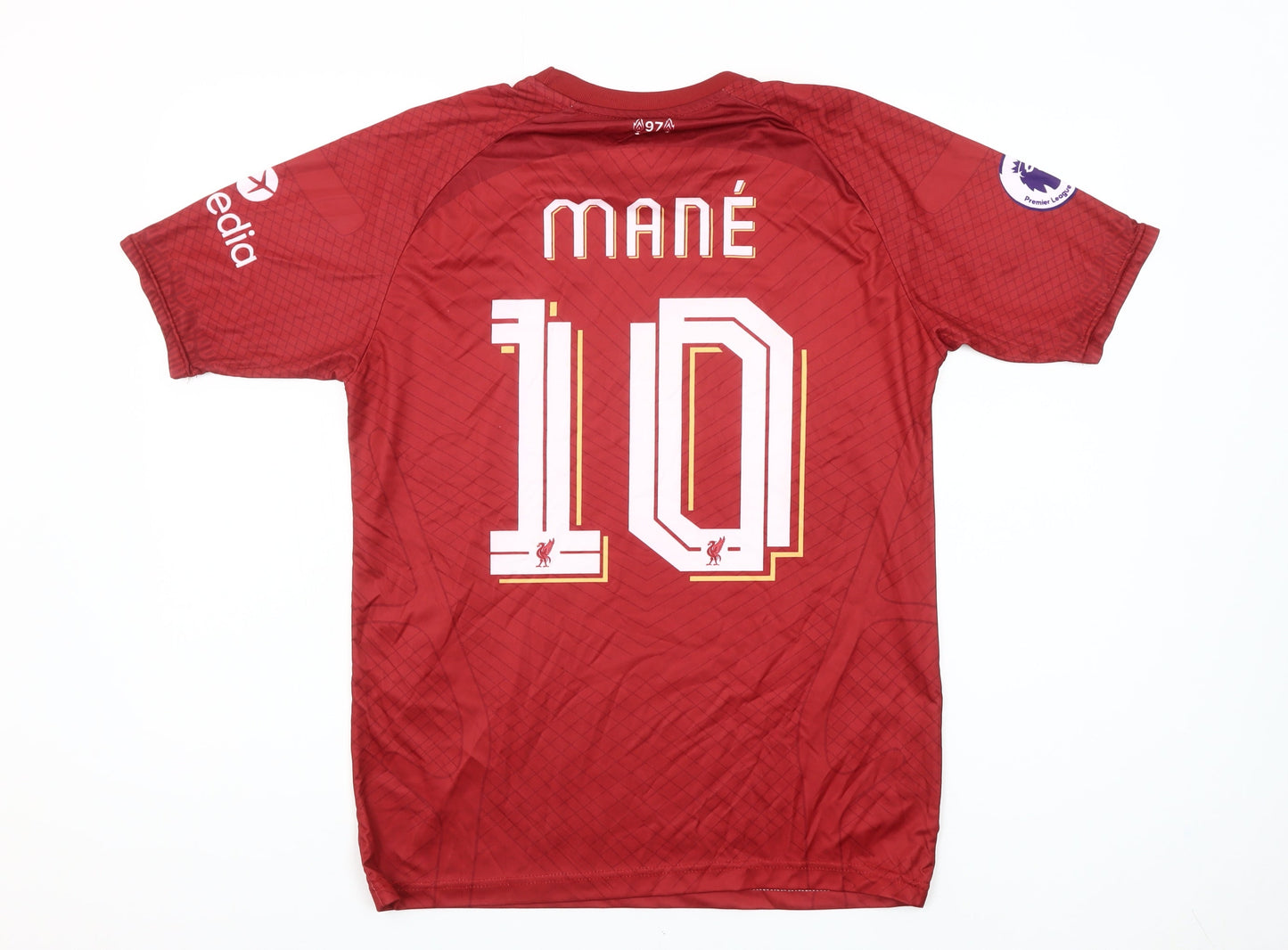 Nike Liverpool FC Men's Red Football Shirt L Mane 10 Dri-Fit